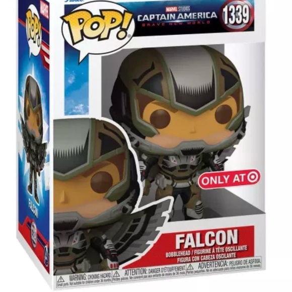 Funko Pop! Falcon #1339 – Captain America: Brave New World – Target Exclusive - Picture 2 of 8